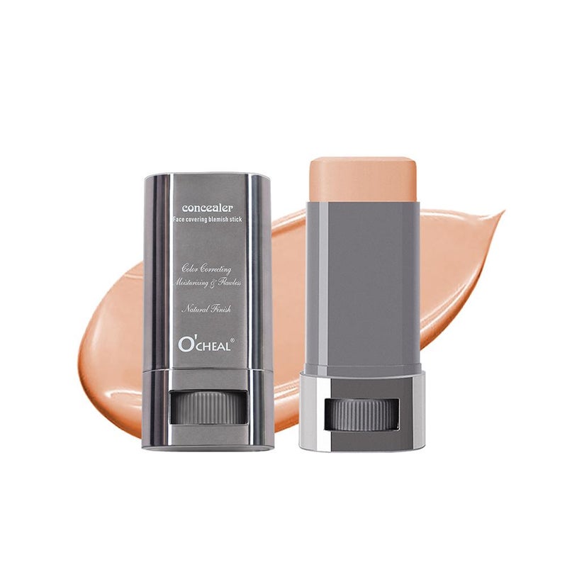 OCHEAL Eraser Foundation Stick, Nose Contouring Cream, Concealer, Acne Scar Brightening Foundation